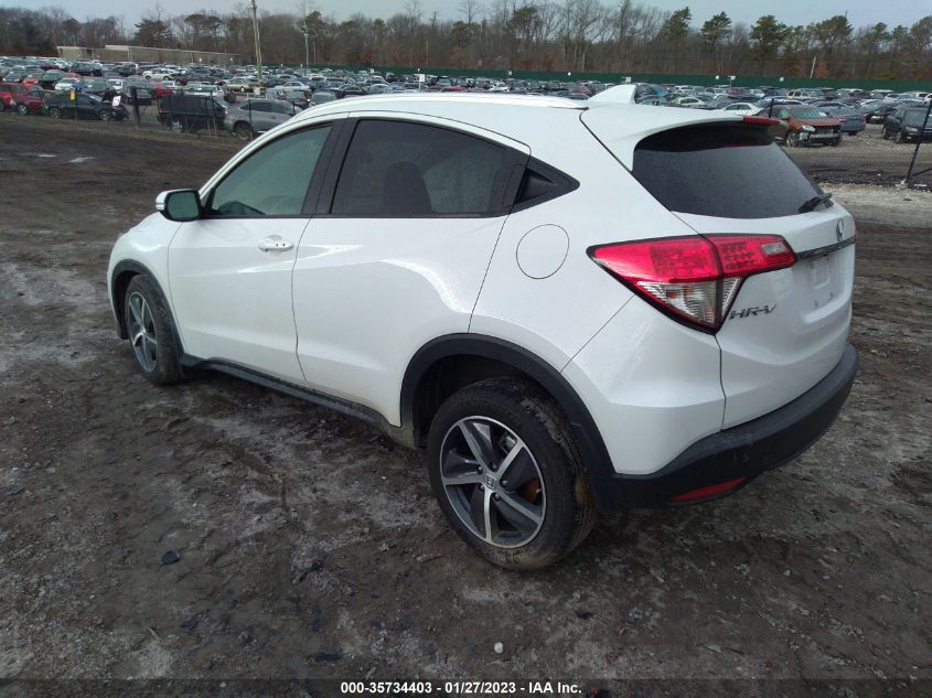 2022 HONDA HR-V EX VIN: 3CZRU6H53NM775275