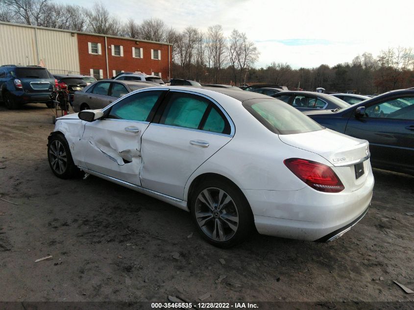 2021 MERCEDES-BENZ C-CLASS C 300 VIN: W1KWF8EB2MR649940