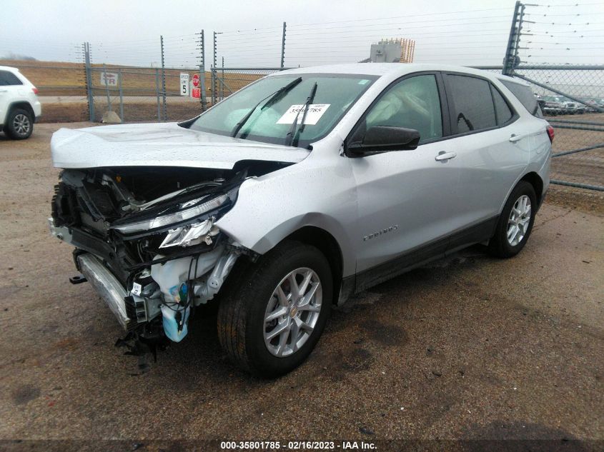 2022 CHEVROLET EQUINOX LS VIN: 3GNAX5EV3NS177876