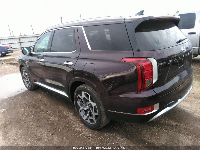 2021 HYUNDAI PALISADE CALLIGRAPHY VIN: KM8R74HE9MU273863
