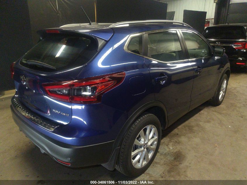 2022 NISSAN ROGUE SPORT SV VIN: JN1BJ1BW7NW476296