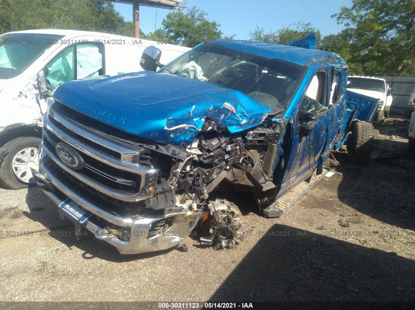 2021 FORD SUPER DUTY F-250 SRW XL/XLT/LARIAT VIN: 1FT7W2BT1MEC81802