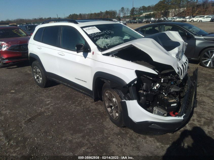 2022 JEEP CHEROKEE TRAILHAWK VIN: 1C4PJMBX1ND515070