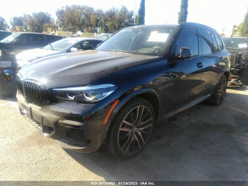 2022 BMW X5 XDRIVE40I VIN: 5UXCR6C07N9J87076