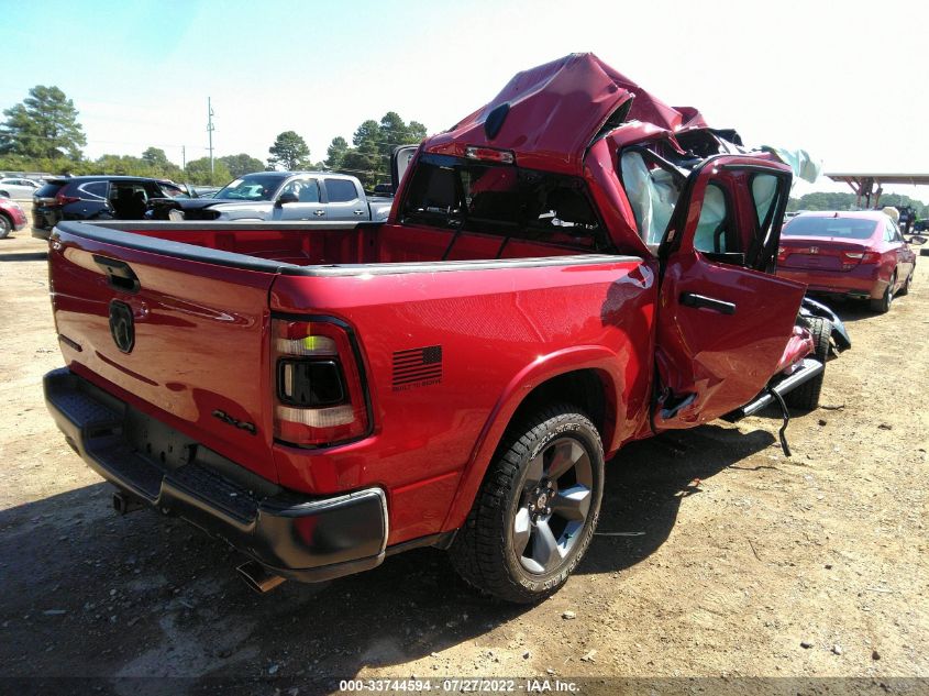 2022 RAM 1500 BIG HORN VIN: 1C6SRFFT0NN243571