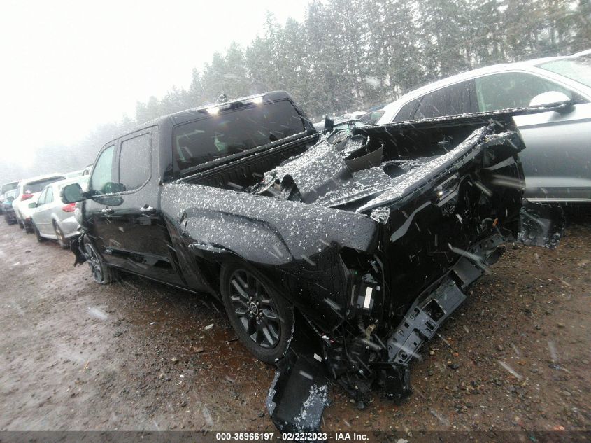 2022 TOYOTA TUNDRA 4WD PLATINUM VIN: 5TFNA5EC9NX008146