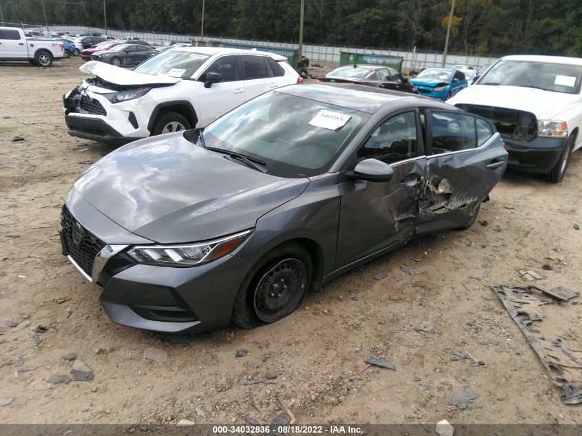 2021 NISSAN SENTRA S VIN: 3N1AB8BV5MY271737