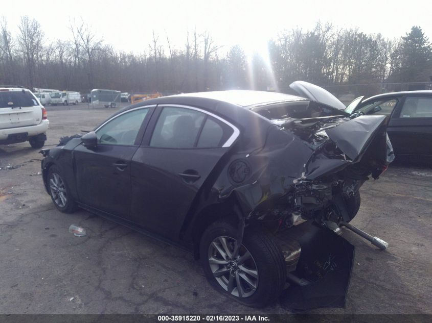 2022 MAZDA MAZDA3 SEDAN 2.5 S VIN: 3MZBPAAL7NM309680