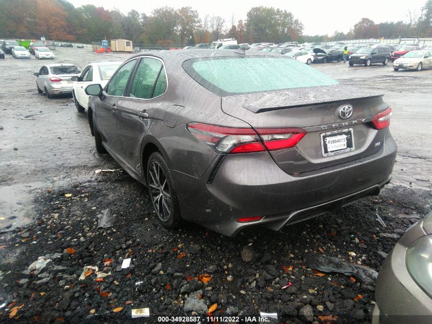 2021 TOYOTA CAMRY SE VIN: 4T1G11AK9MU437118