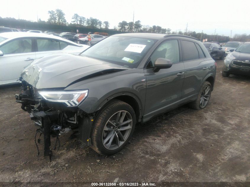 2022 AUDI Q3 S LINE PREMIUM PLUS VIN: WA1EECF39N1042088