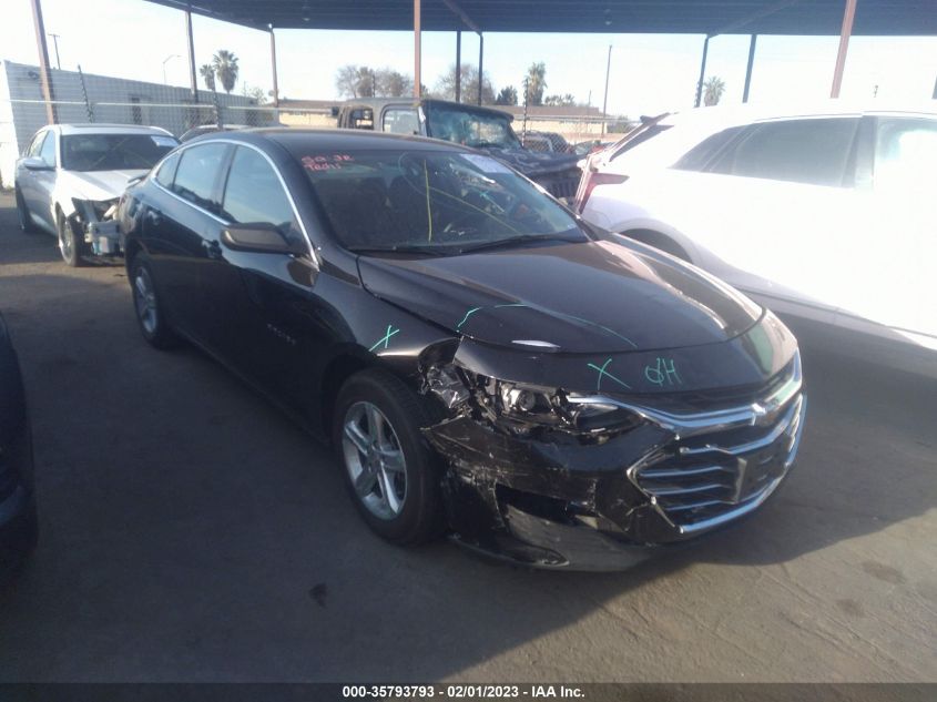 2022 CHEVROLET MALIBU LS VIN: 1G1ZB5ST4NF191716