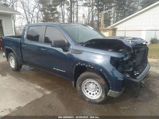 2022 GMC SIERRA 1500 PRO VIN: 3GTPUAEK4NG592332