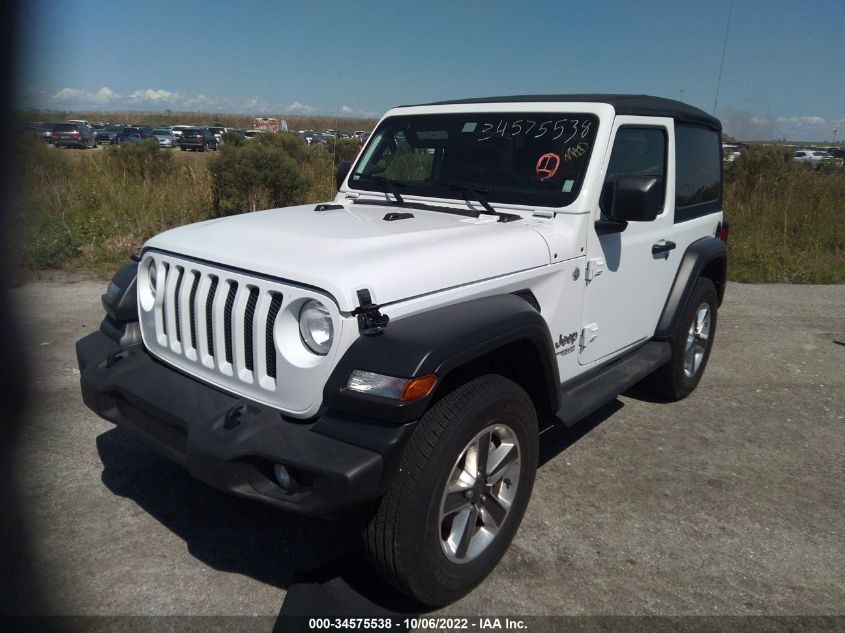 2021 JEEP WRANGLER SPORT S VIN: 1C4GJXAN1MW627162