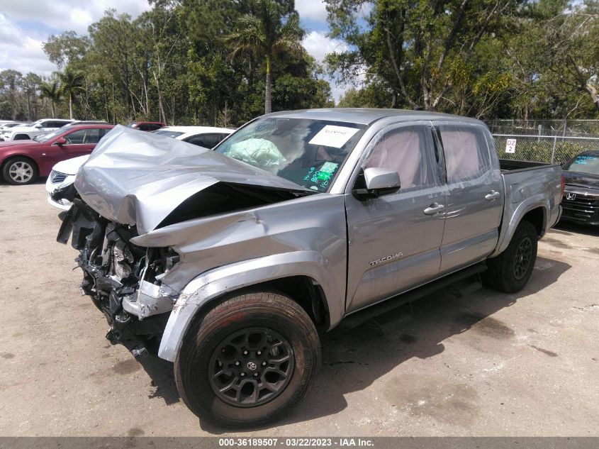 2022 TOYOTA TACOMA 2WD SR5/TRD SPORT VIN: 3TMAZ5CN4NM187553
