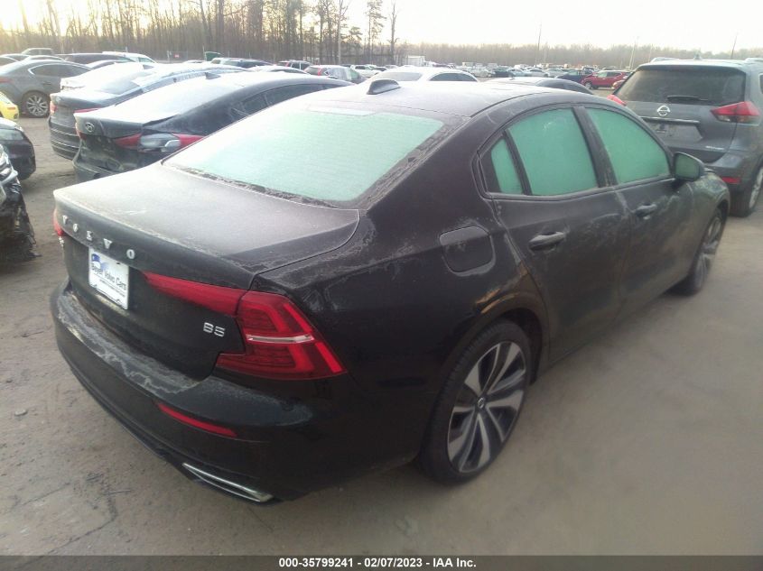 2022 VOLVO S60 MOMENTUM/INSCRIPTION VIN: 7JRL12FZ7NG156158