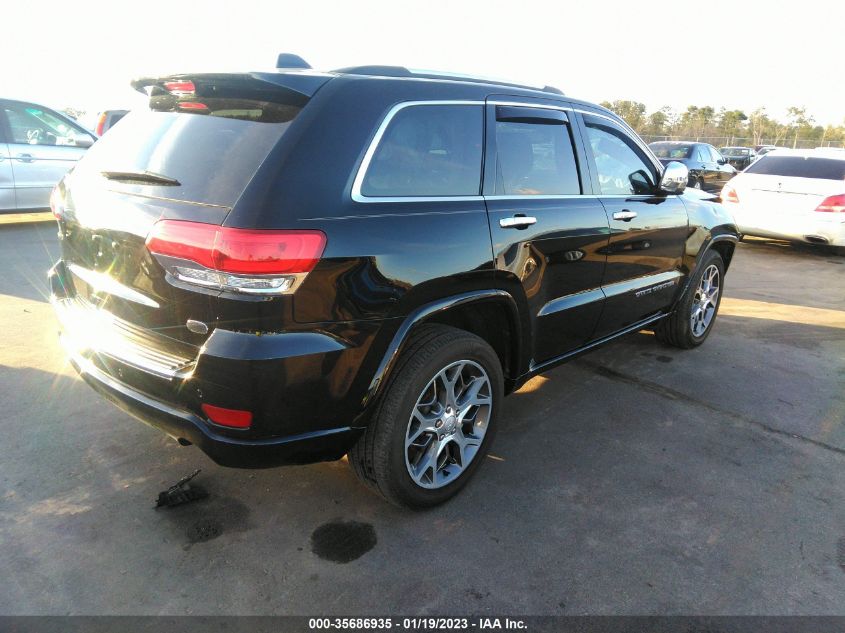 2021 JEEP GRAND CHEROKEE OVERLAND VIN: 1C4RJECG0MC626419