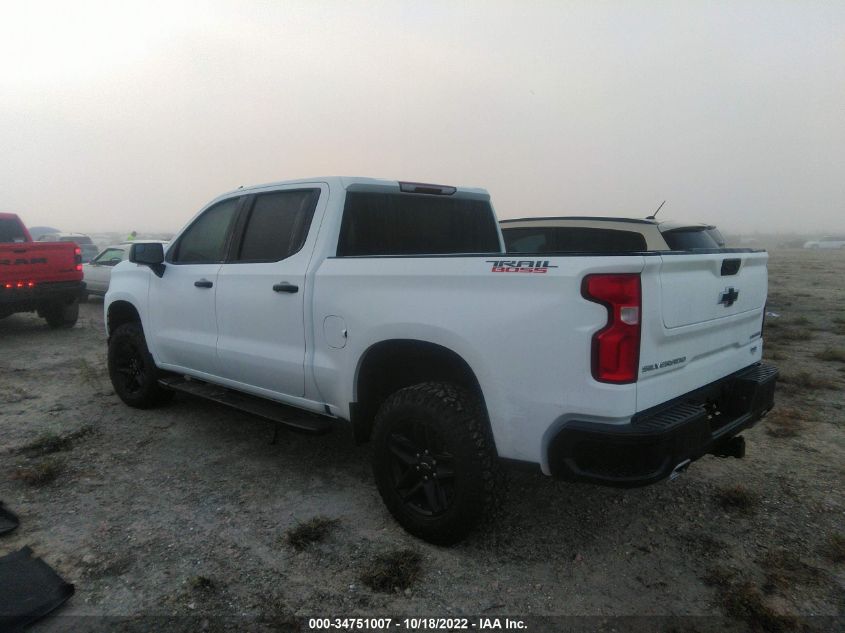 2021 CHEVROLET SILVERADO 1500 CUSTOM TRAIL BOSS VIN: 3GCPYCEF2MG470876
