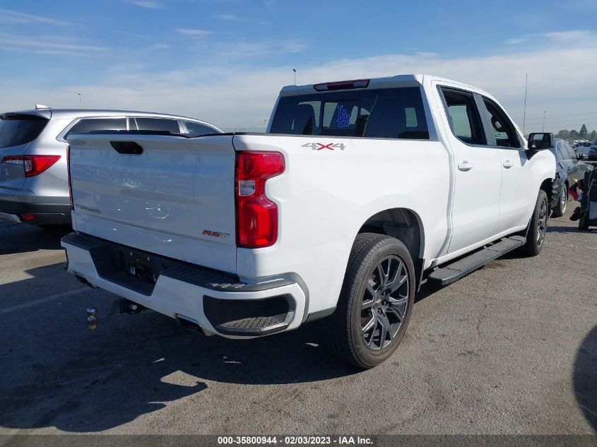 2022 CHEVROLET SILVERADO 1500 LTD RST VIN: 1GCUYEEL2NZ104020