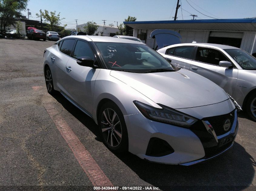 2020 NISSAN MAXIMA SV VIN: 1N4AA6CV0LC361197
