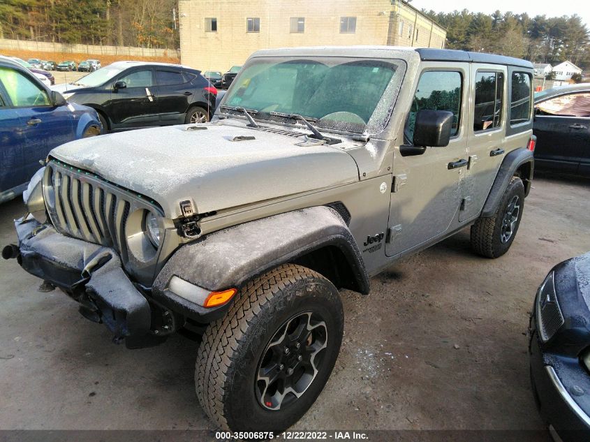 2021 JEEP WRANGLER UNLIMITED SPORT S VIN: 1C4HJXDN6MW729671