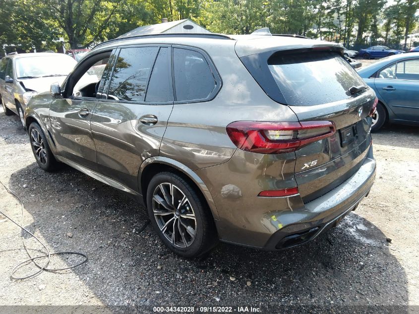 2022 BMW X5 XDRIVE40I VIN: 5UXCR6C08N9J12399