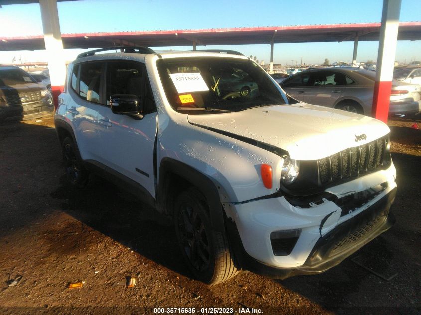 2022 JEEP RENEGADE ALTITUDE VIN: ZACNJDE18NPN46345