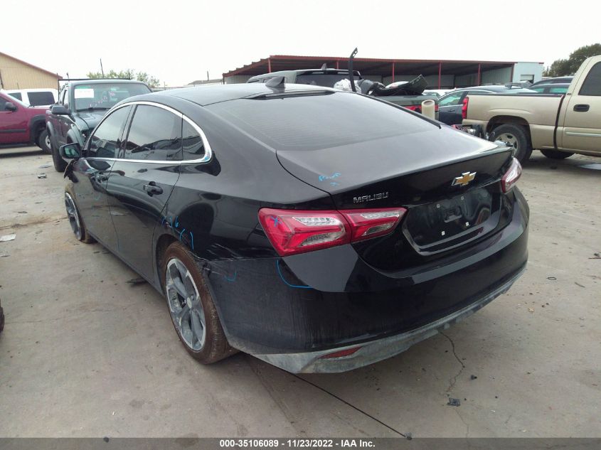 2022 CHEVROLET MALIBU LT VIN: 1G1ZD5ST5NF200966