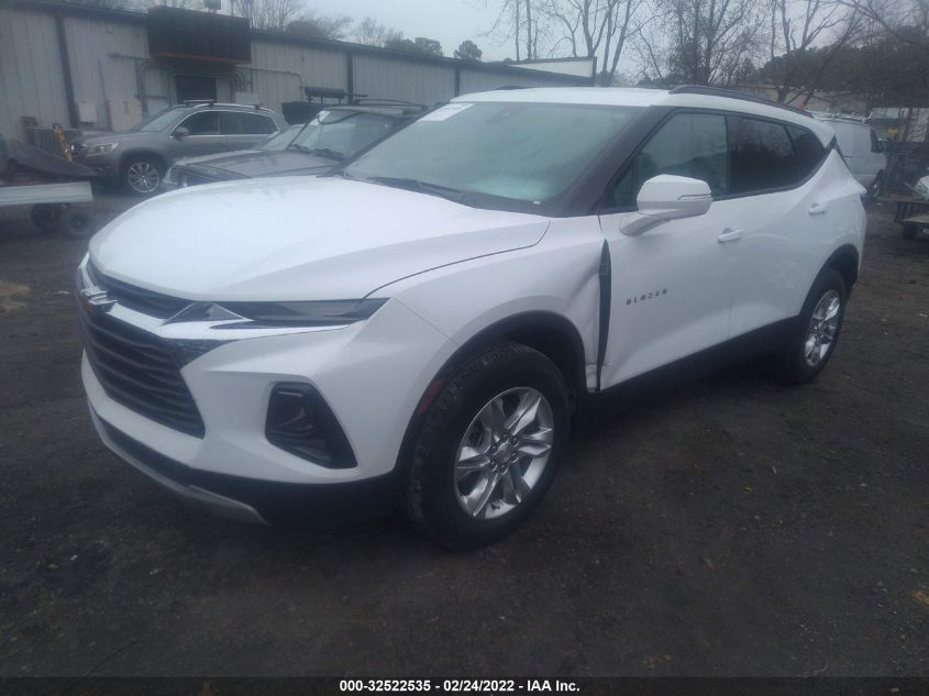 2021 CHEVROLET BLAZER LT VIN: 3GNKBCRS1MS559510