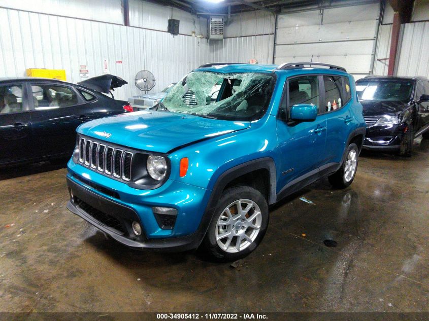 2021 JEEP RENEGADE LATITUDE VIN: ZACNJDBB0MPM96827