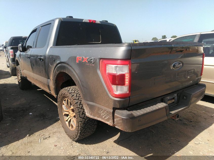 2021 FORD F-150 XL/XLT/LARIAT VIN: 1FTFW1E54MFB75759