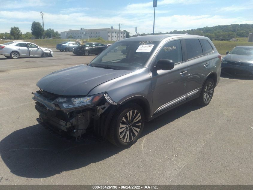 2020 MITSUBISHI OUTLANDER ES VIN: JA4AD2A3XLZ047981
