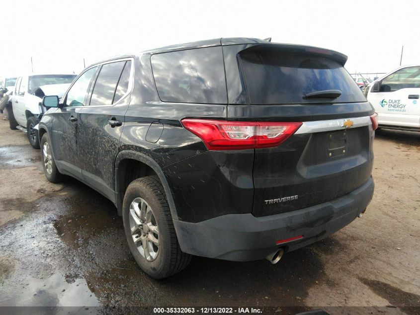 2020 CHEVROLET TRAVERSE LS VIN: 1GNERFKW9LJ100006