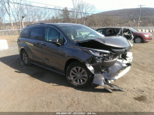 2022 TOYOTA SIENNA LE VIN: 5TDKSKFC8NS071595