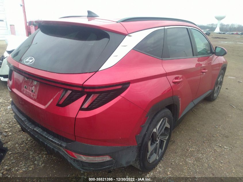 2022 HYUNDAI TUCSON SEL VIN: 5NMJC3AE7NH000981