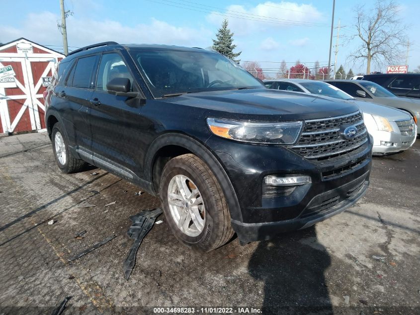 2022 FORD EXPLORER XLT VIN: 1FMSK8DH6NGB96280