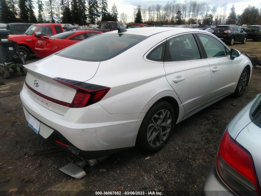 2022 HYUNDAI SONATA SEL VIN: KMHL64JA5NA235159