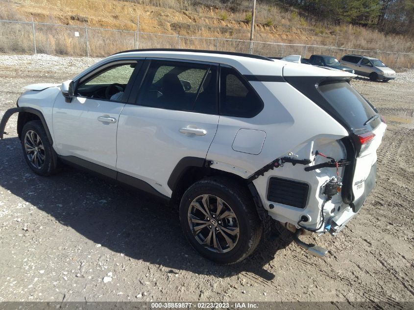 2022 TOYOTA RAV4 HYBRID XLE PREMIUM VIN: JTMB6RFV7ND532862