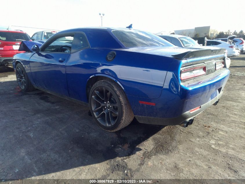2022 DODGE CHALLENGER R/T SCAT PACK VIN: 2C3CDZFJ8NH192149