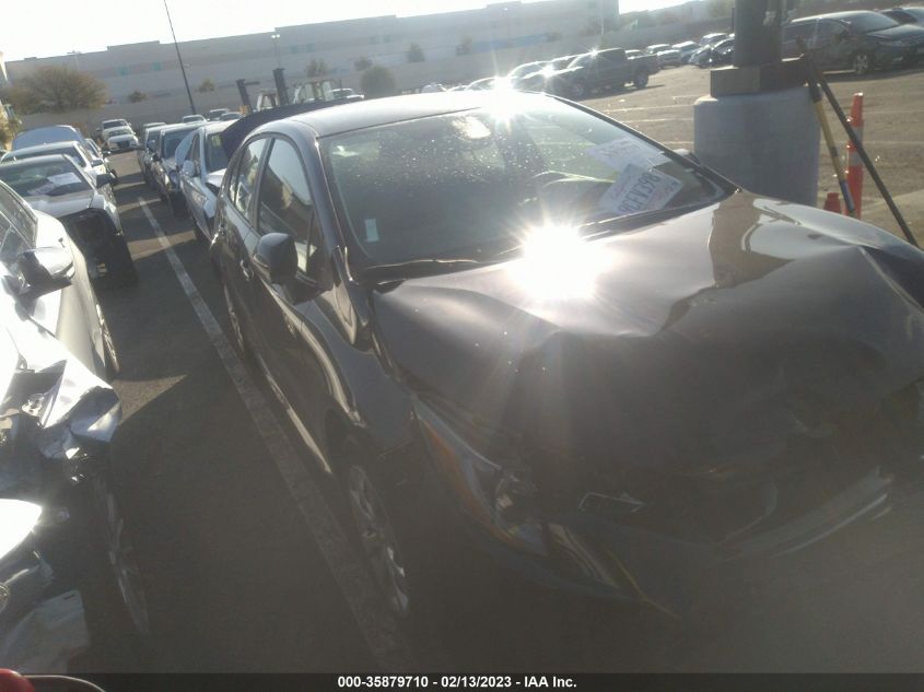 2022 TOYOTA COROLLA LE VIN: 5YFEPMAE3NP344969