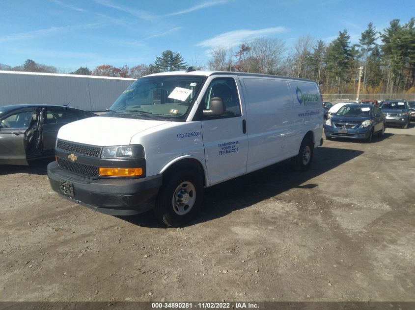 2020 CHEVROLET EXPRESS CARGO VAN VIN: 1GCWGBFG6L1143183