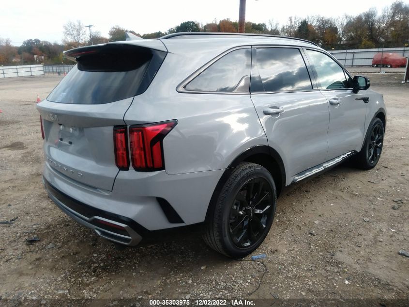 2022 KIA SORENTO SX PRESTIGE VIN: 5XYRK4LF3NG138934