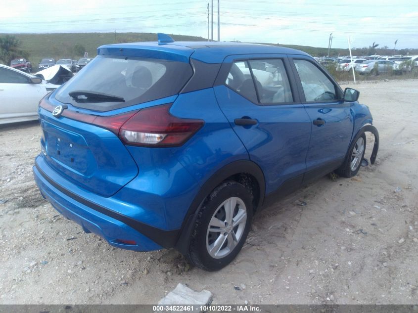 2021 NISSAN KICKS S VIN: 3N1CP5BV4ML465973