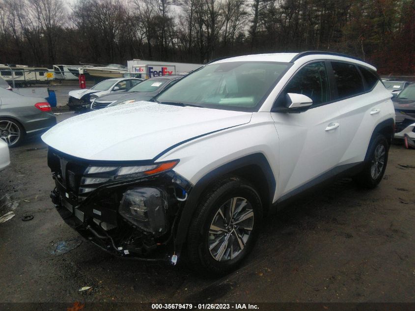 2022 HYUNDAI TUCSON HYBRID BLUE VIN: KM8JBCA10NU081505