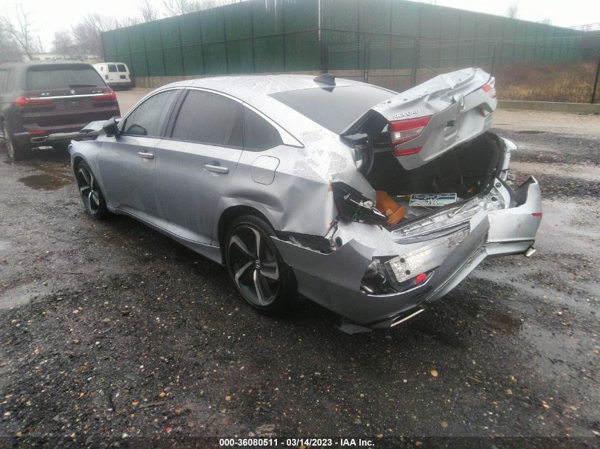 2022 HONDA ACCORD SEDAN SPORT VIN: 1HGCV1F3XNA003707