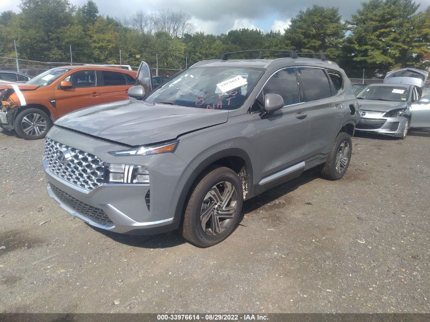 2022 HYUNDAI SANTA FE SEL VIN: 5NMS2DAJXNH434287