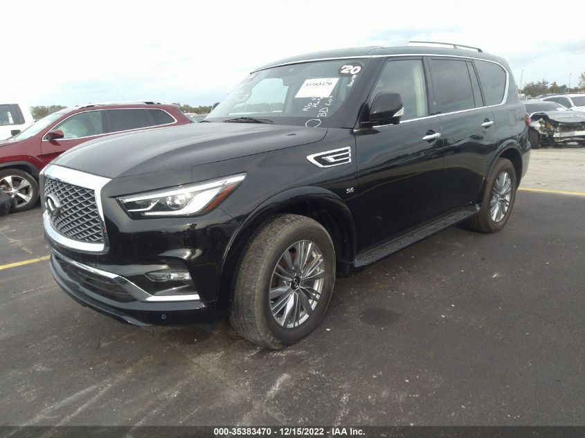2020 INFINITI QX80 LUXE VIN: JN8AZ2NF7L9704722