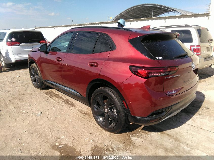 2021 BUICK ENVISION ESSENCE VIN: LRBFZNR4XMD089592