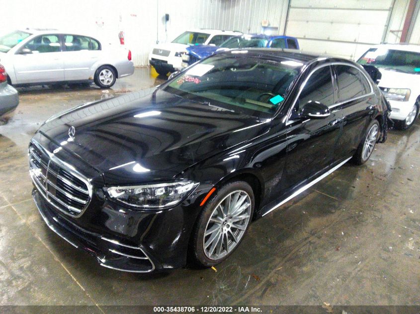 2021 MERCEDES-BENZ S-CLASS S 580 VIN: W1K6G7GB1MA043029