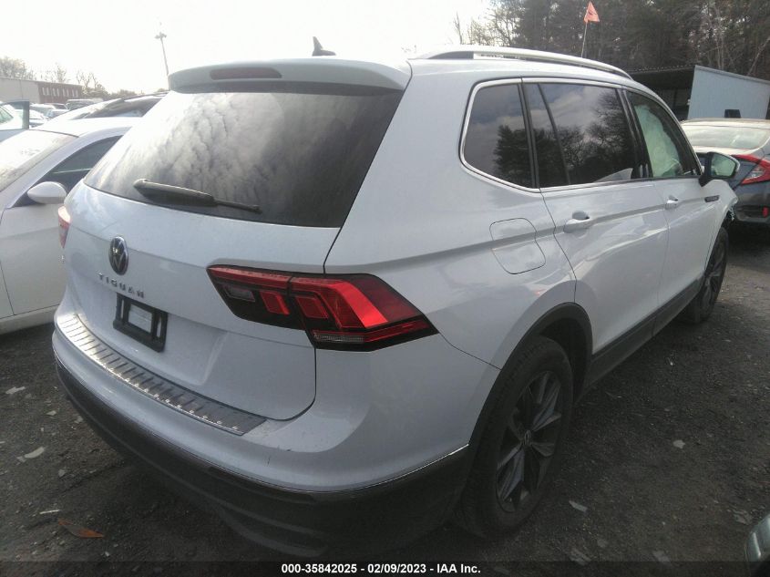 2022 VOLKSWAGEN TIGUAN SE VIN: 3VV3B7AX3NM053695