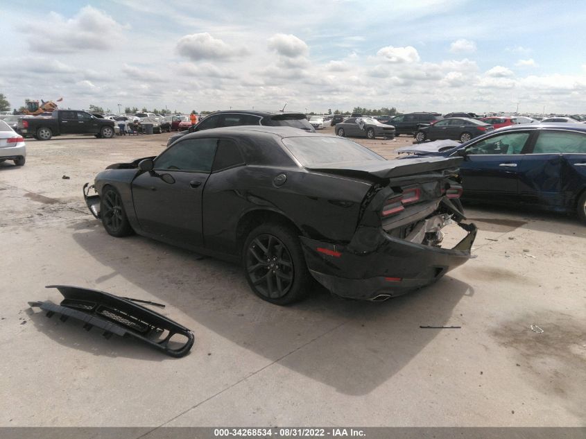 2021 DODGE CHALLENGER SXT VIN: 2C3CDZAG2MH590967
